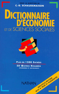 Dictionnaire d'économie et de sciences sociales