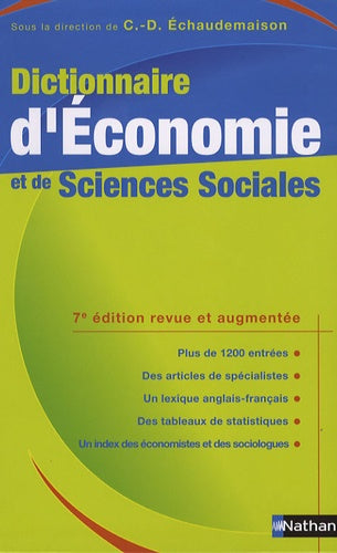 Dictionnaire d'économie et de sciences sociales