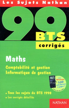 BTS 99 maths - corrigés