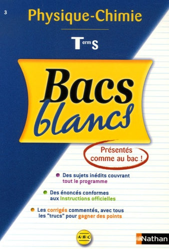 Bacs blancs Physique-Chimie Tle S
