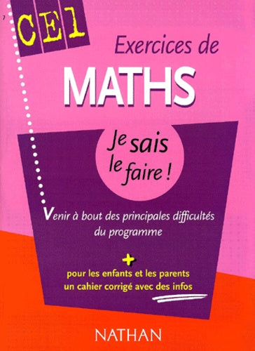 Exercices de math CE1