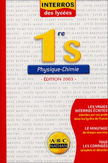 Interros des lycées : Physique Chimie 1ère S