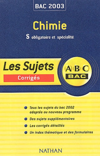 ABC Bac : Chimie