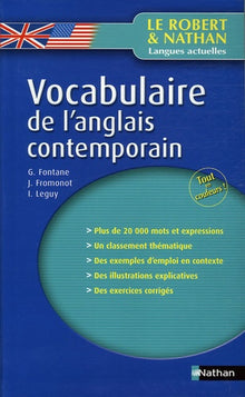 Vocabulaire de l'anglais contemporain