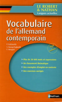 Vocabulaire de l'allemand contemporain