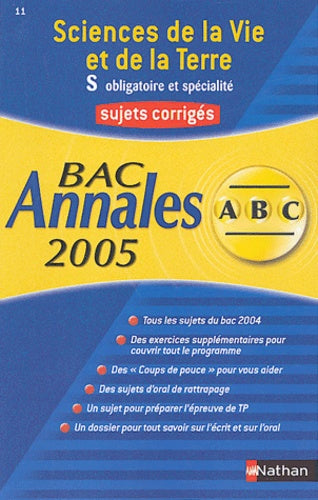 Sciences de la vie et de la terre - Bac S