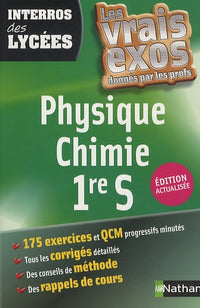 Interros des Lycées Physique - Chimie 1re S