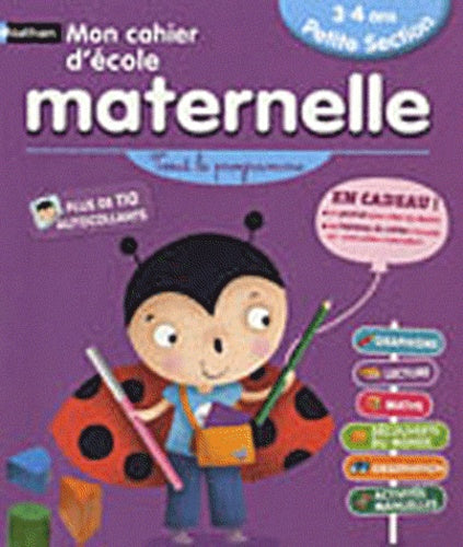 CAHIER ECOLE MATERNELLE PS 3-4