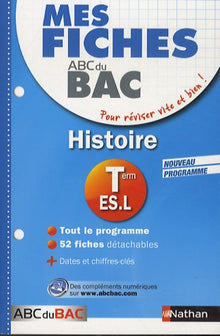 Mes fiches ABC du BAC Histoire Term ES.L