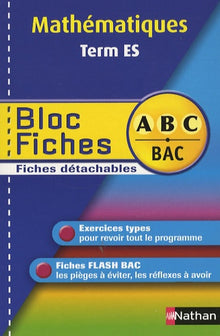 Bloc fiches ABC Maths Terminale ES