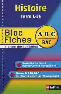 BLOC FICHES ABC HIST TERM L ES