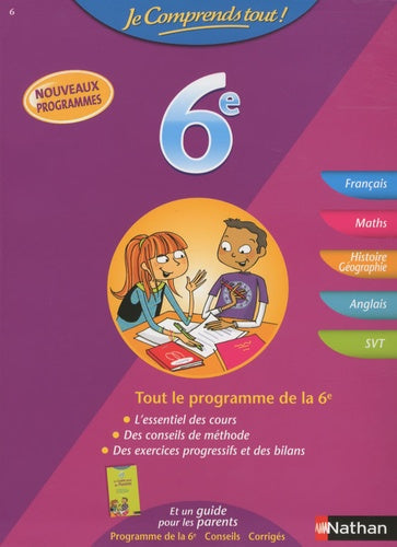 Je comprends tout 6e