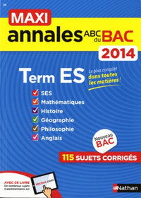 Maxi Annales Bac 2014 Term ES