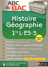 ABC BAC EXCELLENCE HIST-GEO 1E