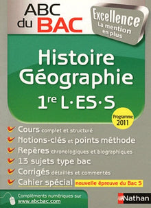 ABC BAC EXCELLENCE HIST-GEO 1E