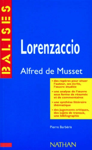 "Lorenzaccio", Alfred de Musset: Résumé analytique, commentaire critique, documents complémentaires