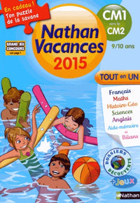 Cahier de vacances - CM1 - CM2 9 - 10 ans