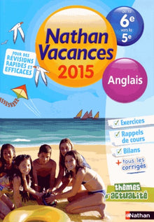 Cahier de vacances - Anglais 6e - 5e