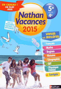 Cahier de vacances