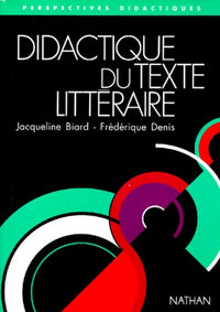 Didactique du texte littéraire : la séquence d'apprentissage