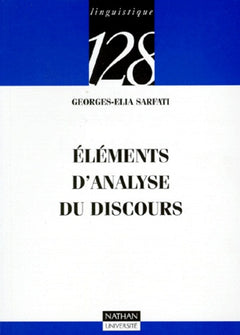Eléments d'analyse du discours