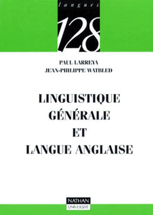 Linguistique générale et langue anglaise