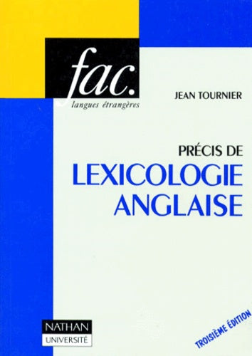 Précis de lexicologie anglaise