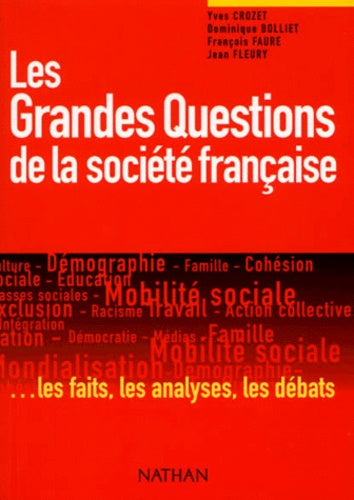 Les grandes questions de la société française