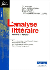 L'analyse littéraire