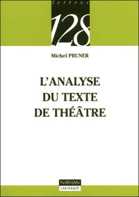 L'analyse du texte de théâtre