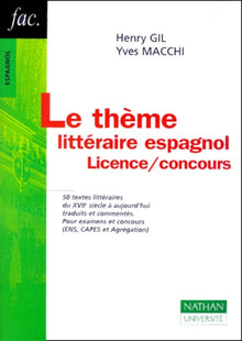Le thème littéraire espagnol