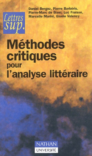 Méthodes critiques pour l'analyse littéraire