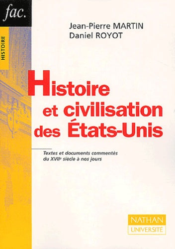 Histoire et Civilisation des Etats-Unis