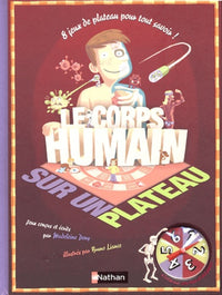 Le corps humain sur un plateau