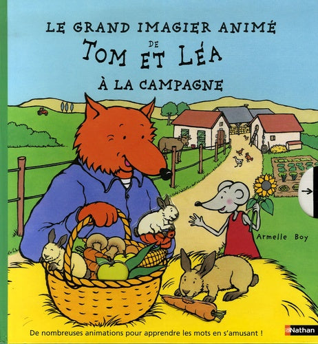 Le grand imagier de Tom et Léa à la campagne