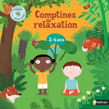 Comptines de relaxation livre + CD