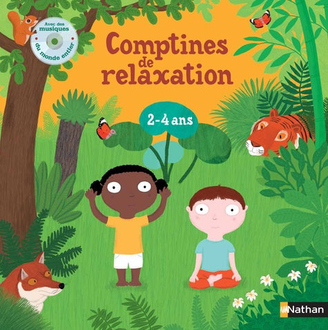 Comptines de relaxation livre + CD