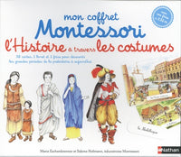 L'Histoire à travers les costumes - Mon coffret Montessori - Dès 6 ans