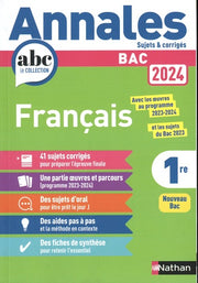 Annales Bac Français 2024