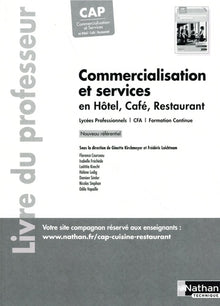 Commercialisation et services CAP CS HCR - 2024