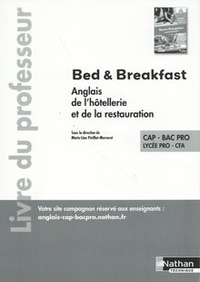 Bed & Breakfast Anglais