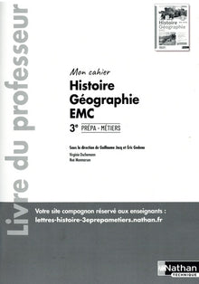 Histoire Géographie 3e prépa-métiers - 2024 - Cahier - Livre du Professeur