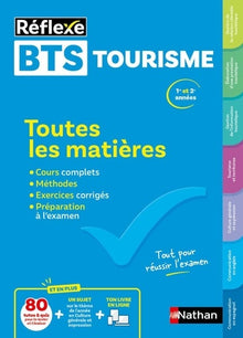 Toutes les matières BTS Tourisme - Réflexe