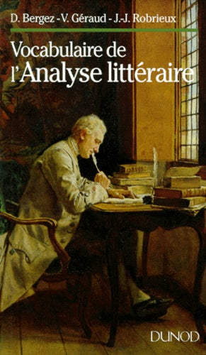 Vocabulaire de l'analyse littéraire