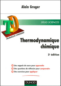 TD Thermodynamique chimique