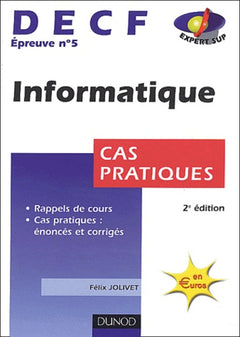 DECF, numéro 5 : Informatique : Cas pratiques