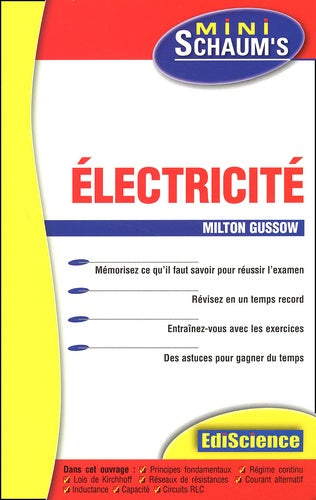Électricité - L'essentiel du cours, des astuces et des exercices corrigés