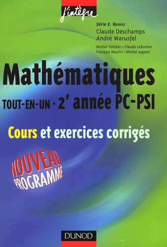 Mathématiques Tout-en-Un 2e Année PC-PSI