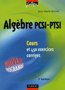Cours de mathématiques - Algèbre PCSI-PTSI