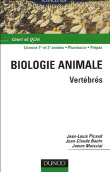 Biologie animale - Vertébrés